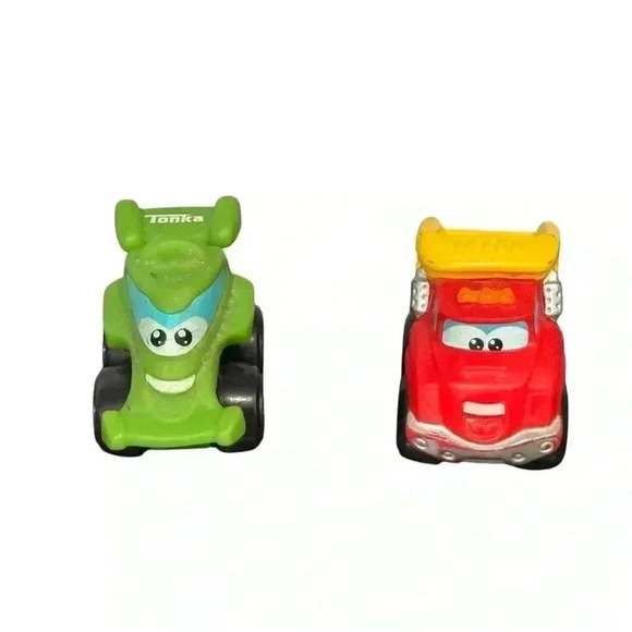 Hasbro Tonka Lil Chuck & Friends Wheelie Toy Lot of 8 - Picture 2 of 6